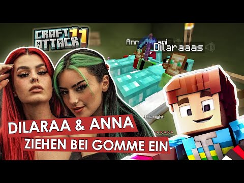 DILARAA und ANNA ziehen bei GommeHD ein! - Craft Attack 11  Highlights