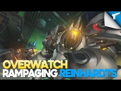 Overwatch Beta | Wrecking With Reinhardt  [Live Comm]