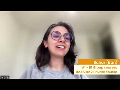 Bahar shares her experience learning Dutch with D-Scribe