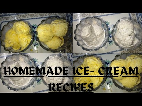 How to make ICE-CREAM? | MANGO & BANANA ICE-CREAM RECIPES |Homemade ICE-CREAM|PRANATI PRINCE KITCHEN