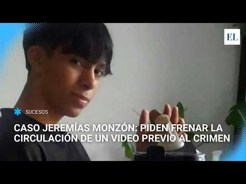 Piden no difundir el video del crimen de Jeremías Monzón