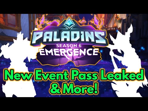 NEW EVENT PASS SKINS & NO NEW CHAMPION? Paladins Emergence PTS Datamine & Discussion