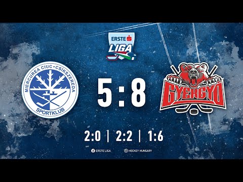Gólösszefoglaló EL 106 - Sport Club Csíkszereda - Gyergyói Hoki Klub 5-8 20221211