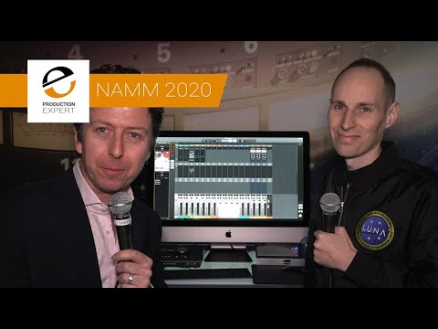 Universal Audio LUNA Recording System - Introduction With Lev Perry At NAMM 2020
