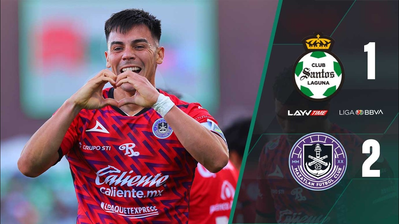RESUMEN y GOLES: Santos vs Mazatl&aacute;n | Jornada 6 - LIGA MX CL 2026 | Layvtime - YouTube