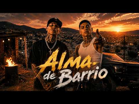 Santa Fe Klan x Natanael Cano - Alma de Barrio 🔥 | Corridos Tumbados Video Lyrics 2026