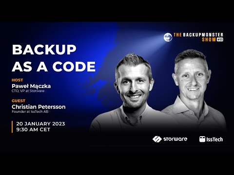 Backup as a code