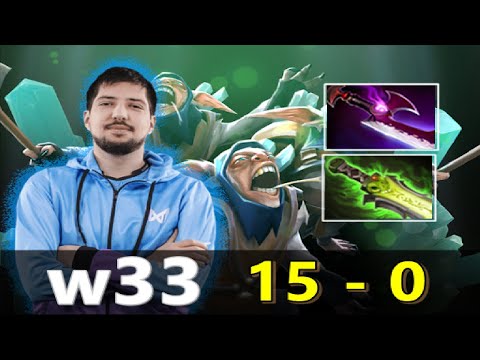 Nigma.w33 Meepo vs HellRaisers - K/D 15-0 - Dota 2 Pro Gameplay