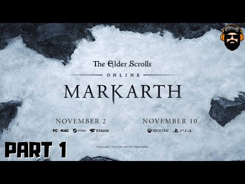 THE ELDER SCROLLS ONLINE MARKARTH Gameplay - Part 1 (no commentary)