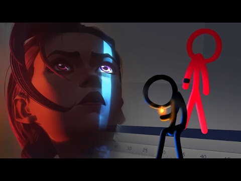 Arcane's opening but it's as ANIMATOR vs ANIMATION