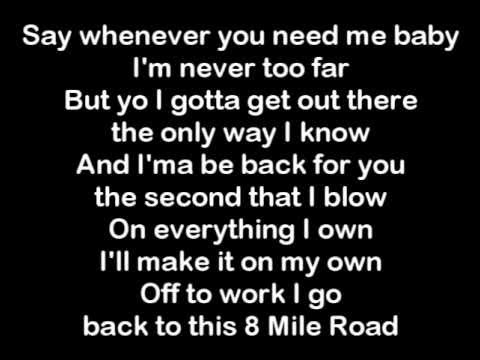 Eminem - 8 Mile Lyrics