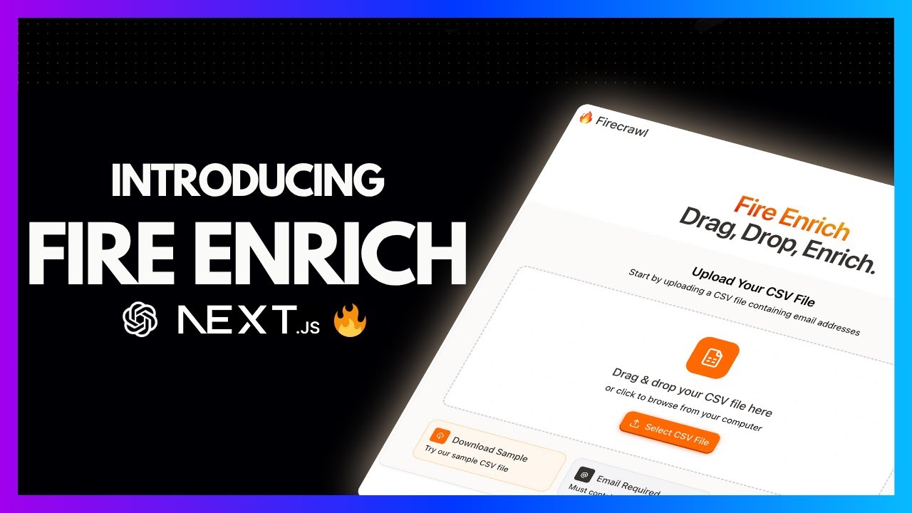Introducing Fire Enrich: An Open-Source Clay Alternative with AI-Powered Data Enrichment