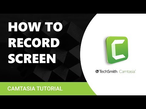 Camtasia 9 Tutorial How to Record Screen
