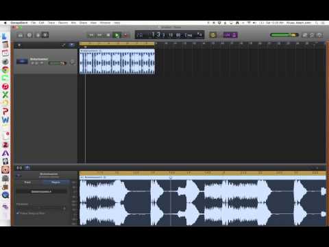 GarageBand Timestretch