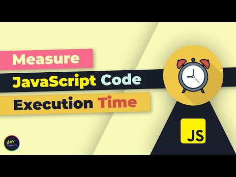 JavaScript How To Measure Code Execution Time 2020