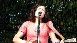 Carrie Rodriguez performs a new song Lake Harriet@Honedale, PA Festival