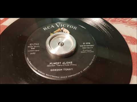 Gordon Terry - Almost Alone - 1960 Country - RCA 47-7741