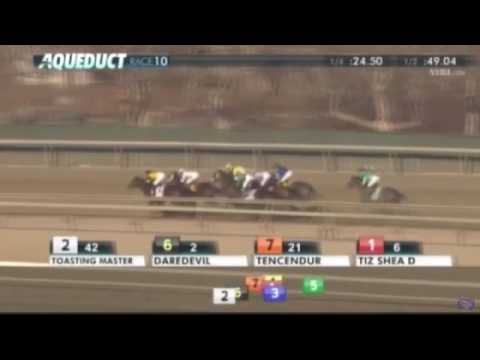 Frosted wins the G1 Wood Memorial Stakes at Aqueduct