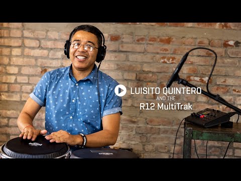 Luisito Quintero & The Zoom R12 Multitrak