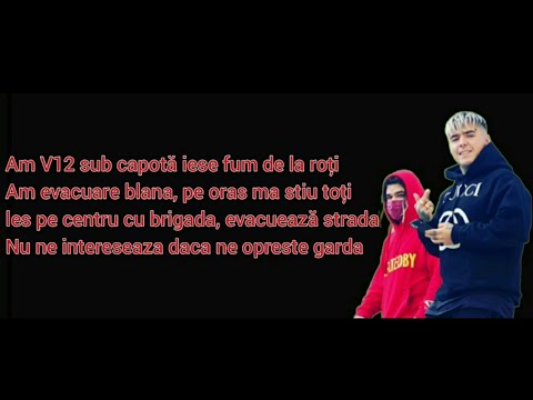 Lino Golden x Jo Klass - V12 (Versuri/Lyrics)