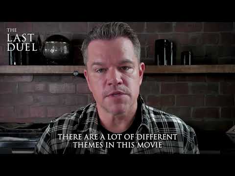 The Last Duel - Behind the Story | Matt Damon