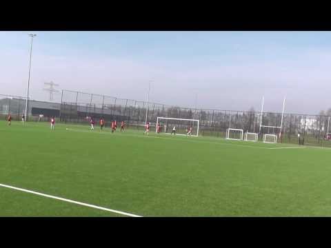 8 mrt 2014 Nieuw Utrecht D1 - VV De Meern D4 com 3-3 Doelpunt Nieuw Utrecht