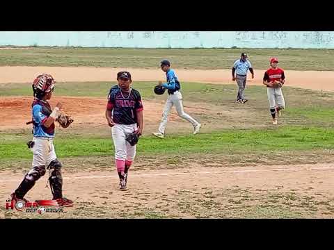 Yosber Aristigueta, jugador de la EBM Premier Prospect. Estadio Heres en Ciudad Bolívar.