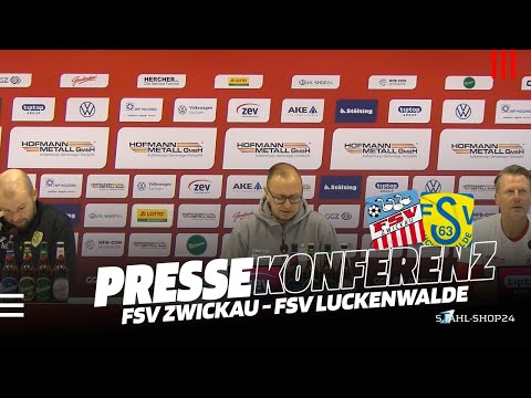 FSV TV | Pressekonferenz | FSV Zwickau - FSV Luckenwalde 3:0 (1:0) [14. Sptg. 25/26]