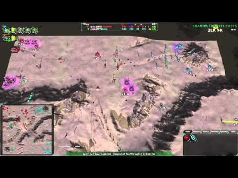 2015/05/30 1v1 Tournament - Round of 16(W): Aquanim vs kaen - Zero-K