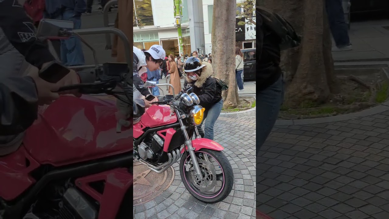 ついにアメ村でヤリラフィーになってオートバイでデートイブしようぜ!!