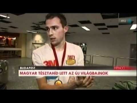Magyar siker a tésztahídépítő világbajnokságon