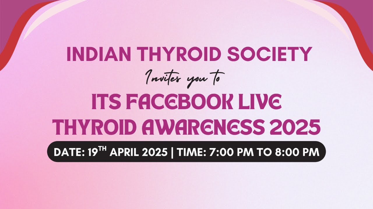ITS Facebook Live Thyroid Awareness
