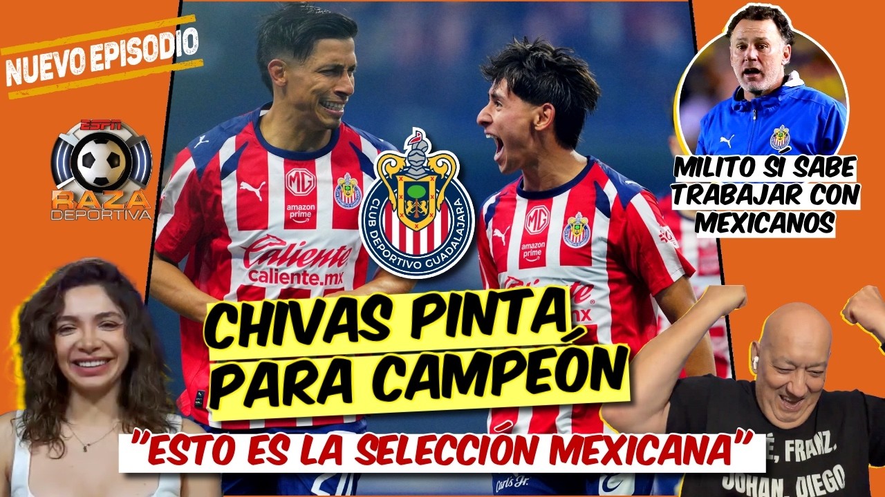 Esto es CHIVAS, esto es LA SELECCIÓN MEXICANA. Milito los VA A SACAR CAMPEÓN | Raza Deportiva