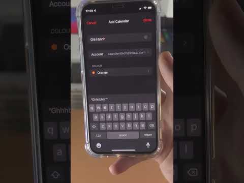 How To Add a Calendar on iPhone