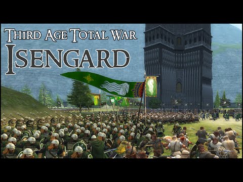 SIEGE OF ISENGARD - Third Age Total War Gameplay