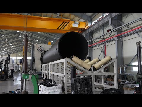 Large Diameter HDPE Pipe Manufacturing Process - HYUNDAIPIPE
