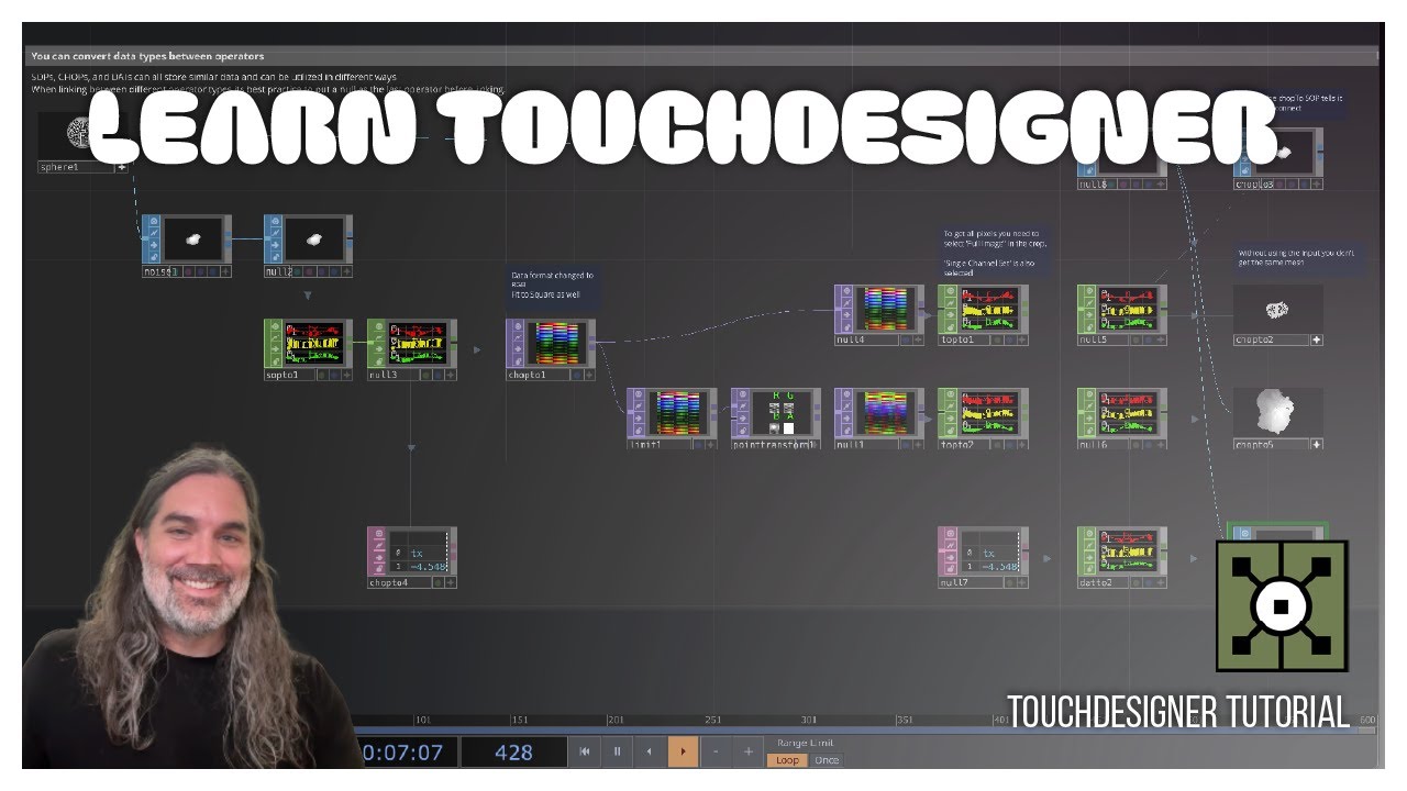 Learn TouchDesigner in 1 Hour (TouchDesigner for Beginners)
