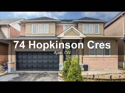 74 Hopkinson Cres, Ajax, ON