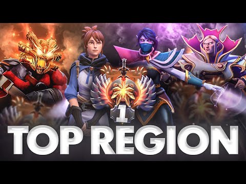 TOP-1 Rank of all regions - Best Dota Players with highest MMR (before new 7.31 Gameplay Patch)