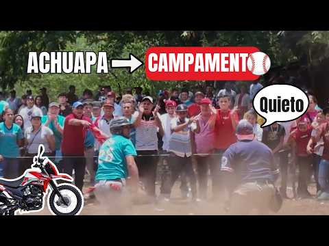 Viajé hasta Campamento para ver el Juego 7 de una final de béisbol campesino