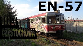 Urbex Częstochowa: opuszczony pociąg EN57