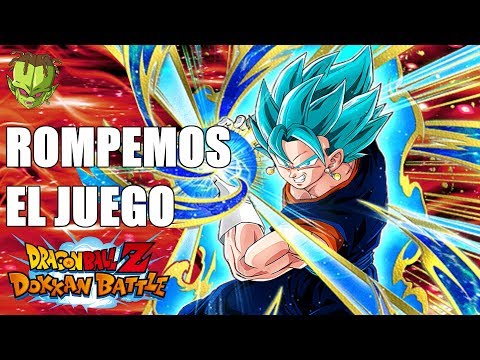 VAYA LOCURA! INTENTAMOS ROMPER EL JUEGO! /// Dokkan Battle en Español Video