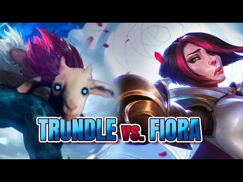 LAG CAN'T STOP ME - Trundle vs. Fiora - Top Lane Gameplay Commentary