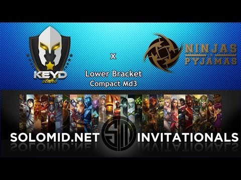 Keyd Stars x Ninjas in Pyjamas  - Solomid EU Invitationals 2014