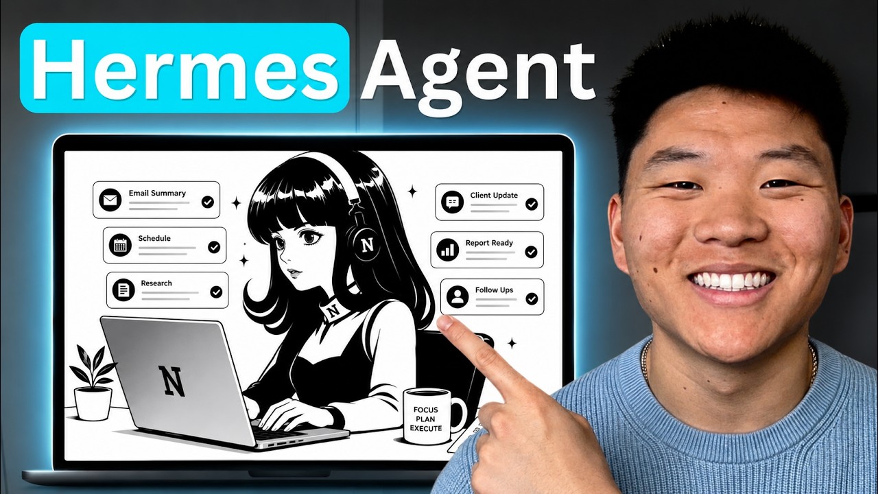 Set Up a Personal Hermes in 14 Mins (no VPS or mac mini)