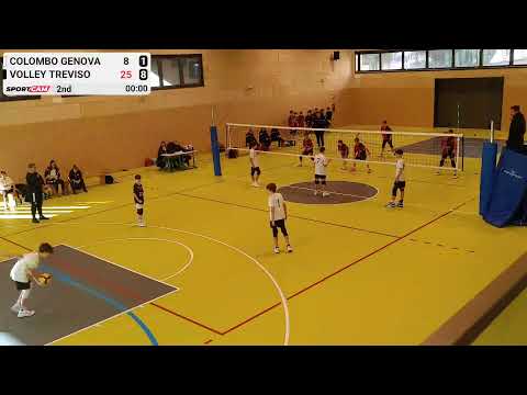 RIVA DEL G. U13: COLOMBO GENOVA vs VOLLEY TREVISO - 04/01/2026
