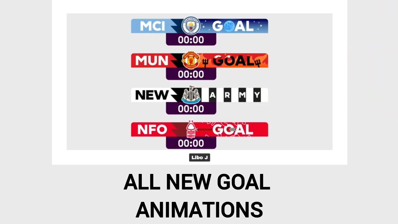 All New Premier League Goal Animations