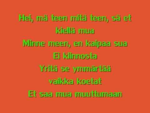 Katri Ylander - Ei Kiinnosta + lyrics