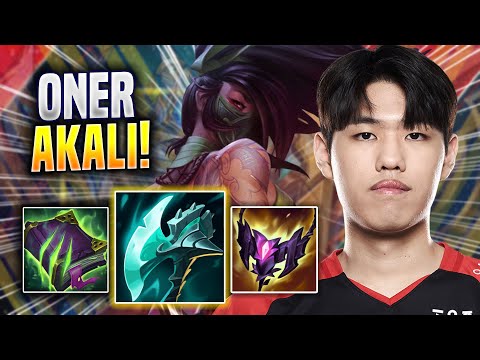 ONER DOMINATING WITH AKALI! - T1 Oner Plays Akali MID vs Sylas! | Season 2022
