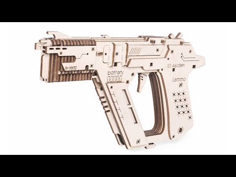 Миниатюра изображения товара Пистолет игрушечный Lemmo Пистолет-резинкострел Бластер / 01-93